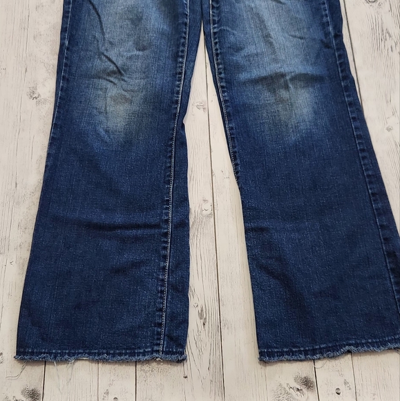 LEVIS womens 529 Curvy Boot Cut size 12M Medium wash jeans - Picture 5 of 9